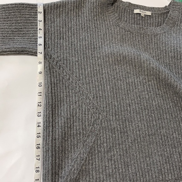 Madewell Grey 100% Merino Wool Sweater - Picture 5 of 9